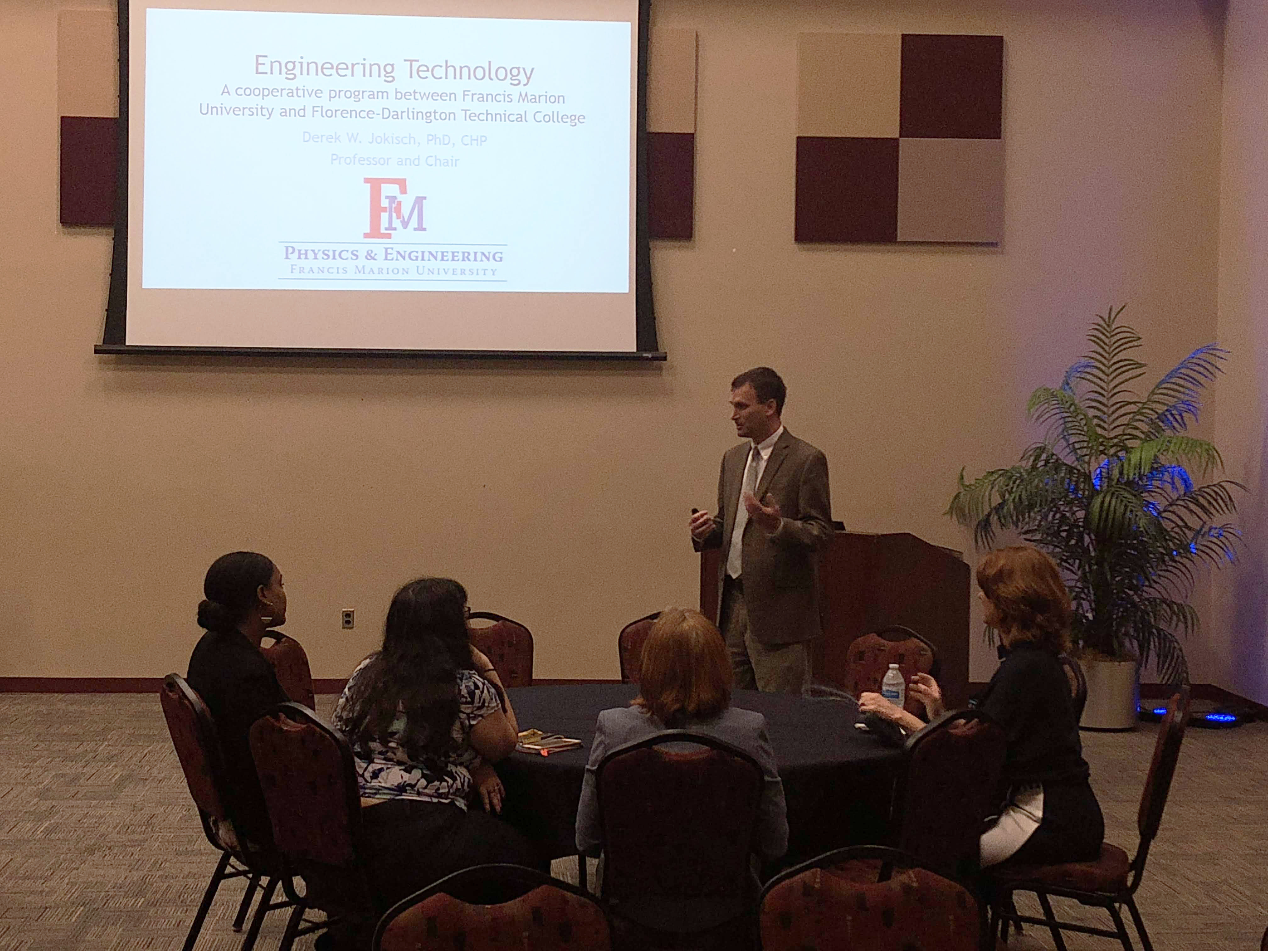 Dr. Derek Jokisch FMU Dept. Chair Physics and Industrial Engineering